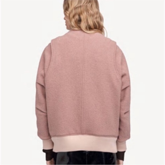rag & bone Pink Bomber Jacket - Picture 2 of 10
